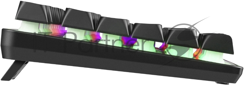 Игровая клавиатура проводная Defender Torius GK-207 RU,черн,87кн+FN,радуж,1.5м
