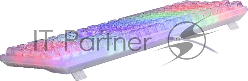 Механическая клавиатура Defender Alchemist GK-000 RU,прозрач,104кн+FN,радуж,1.5м