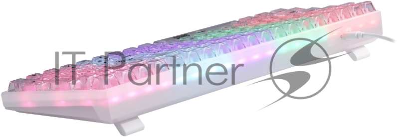 Механическая клавиатура Defender Orios GK-149 RU,прозрач,100кн+FN,радуж,1.5м