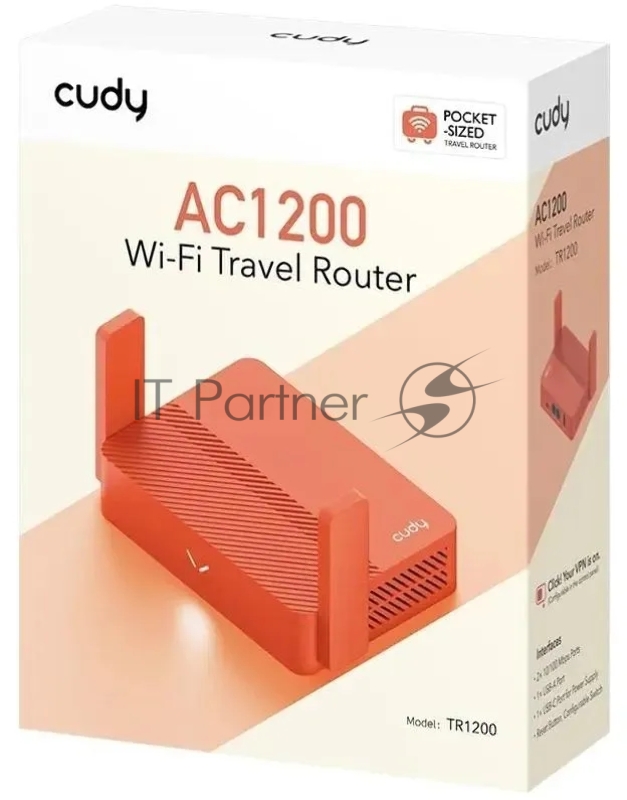 Маршрутизатор AC1200 Wireless Mini VPN Router with USB