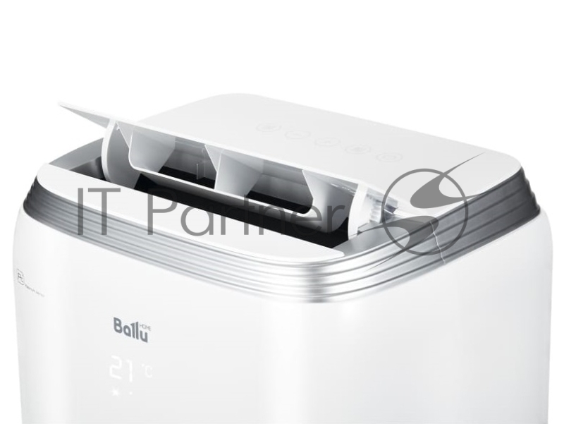 Кондиционер мобильный Ballu BPHS-08H 8000 BTU, 20 м², 45 дБ, охлаждение, обогрев, осушение, белый