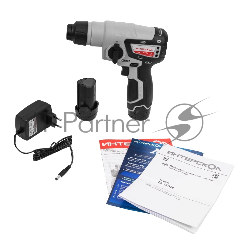 Перфоратор Интерскол ПА-12/12В патрон:SDS-plus уд.:1.2Дж аккум.