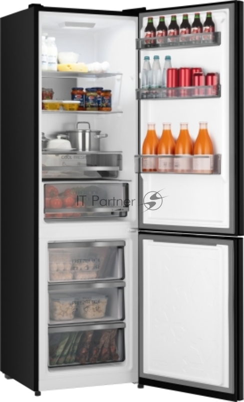 Холодильник Weissgauff WRK 2000 Total NoFrost Inverter Rock Glass