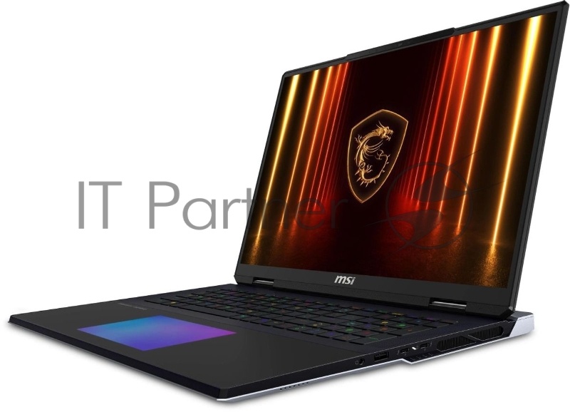 Ноутбук MSI Titan 18 HX AI A2XWJG-206RU черный Core Ultra 9 285HX 64Gb SSD4Tb NVIDIA GeForce RTX 5090 для ноутбуков 24Gb 18 IPS UHD+ (3840x2400) Windows 11 Home WiFi BT Cam (9S7-182421-206)