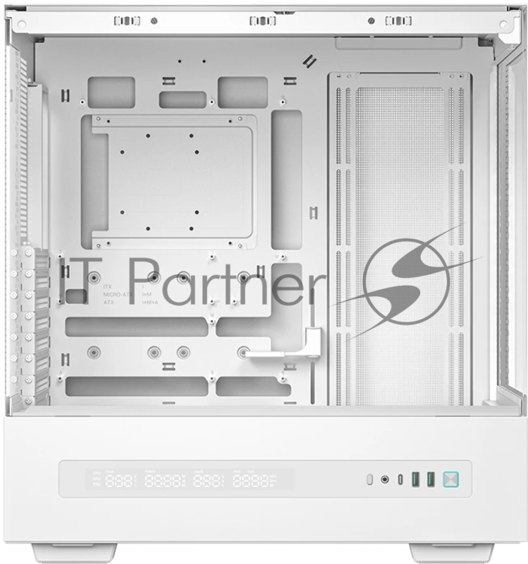 Корпус DeepCool CH690 Digital WH без БП (R-CH690-WHNNA0D-G-1)