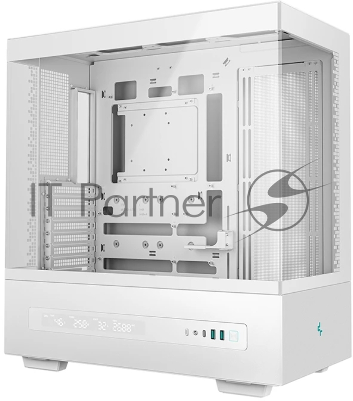 Корпус DeepCool CH690 Digital WH без БП (R-CH690-WHNNA0D-G-1)