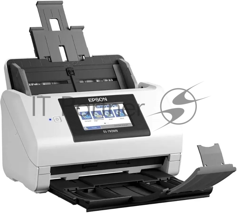 Сканер протяжный Epson WorkForce DS-790WN (B11B265401) A4 белый