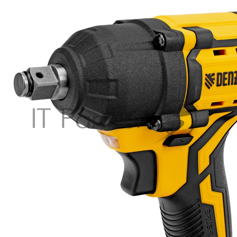 Гайковерт ударный аккумуляторный бесщет. CIWH-BL-20-500, Li-Ion, 20 В// Denzel