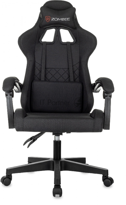 Кресло игровое Zombie 2 черный Neo Black крестов. пластик