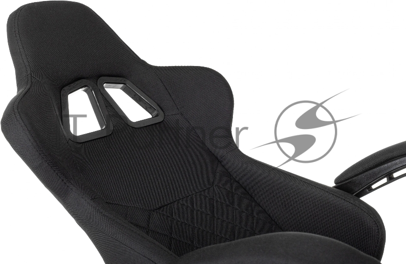 Кресло игровое Zombie 2 черный Neo Black крестов. пластик