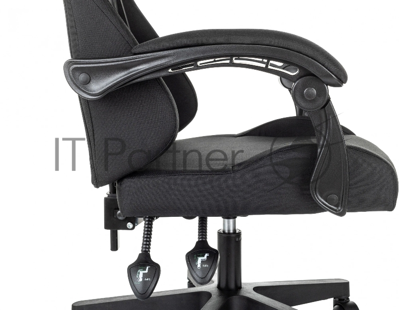 Кресло игровое Zombie 2 черный Neo Black крестов. пластик