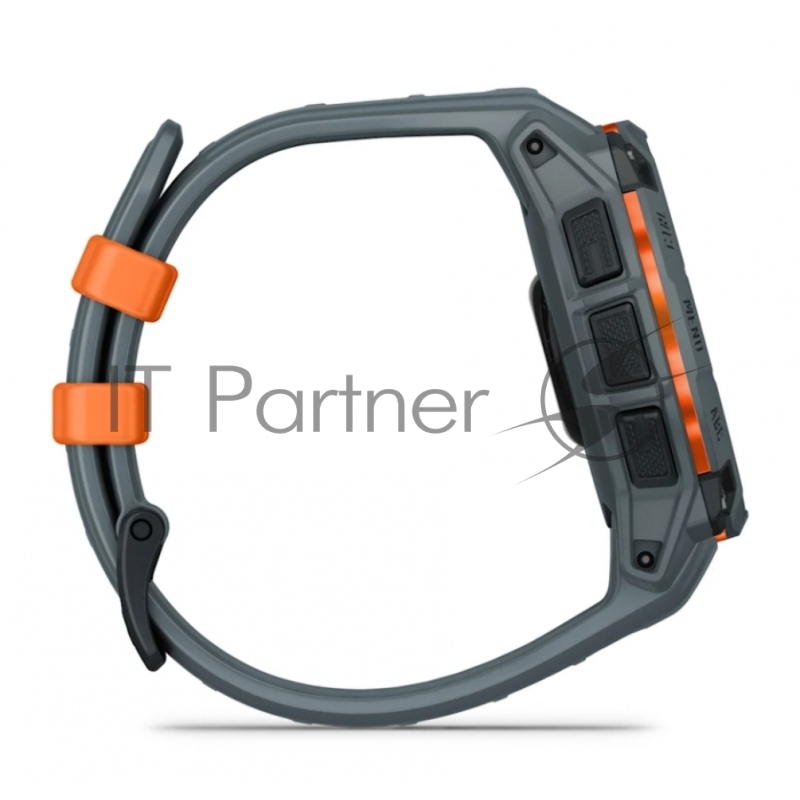 Смарт-часы Garmin Instinct 3 Solar серый, серый ремешок 45мм