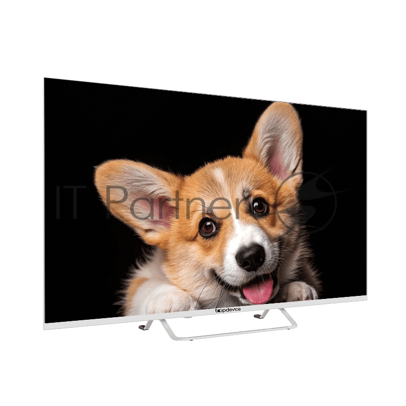 Телевизор TopDevice TDTV43CS03U_WE 43 белый UHD VA Smart YaOS 1.5-8Gb BT