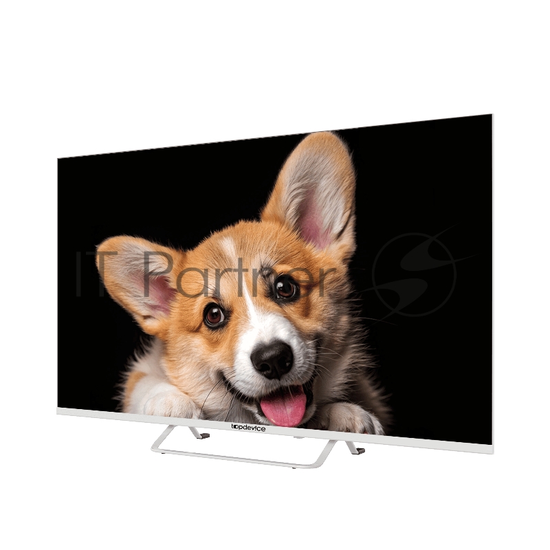 Телевизор TopDevice TDTV43CS03U_WE 43 белый UHD VA Smart YaOS 1.5-8Gb BT