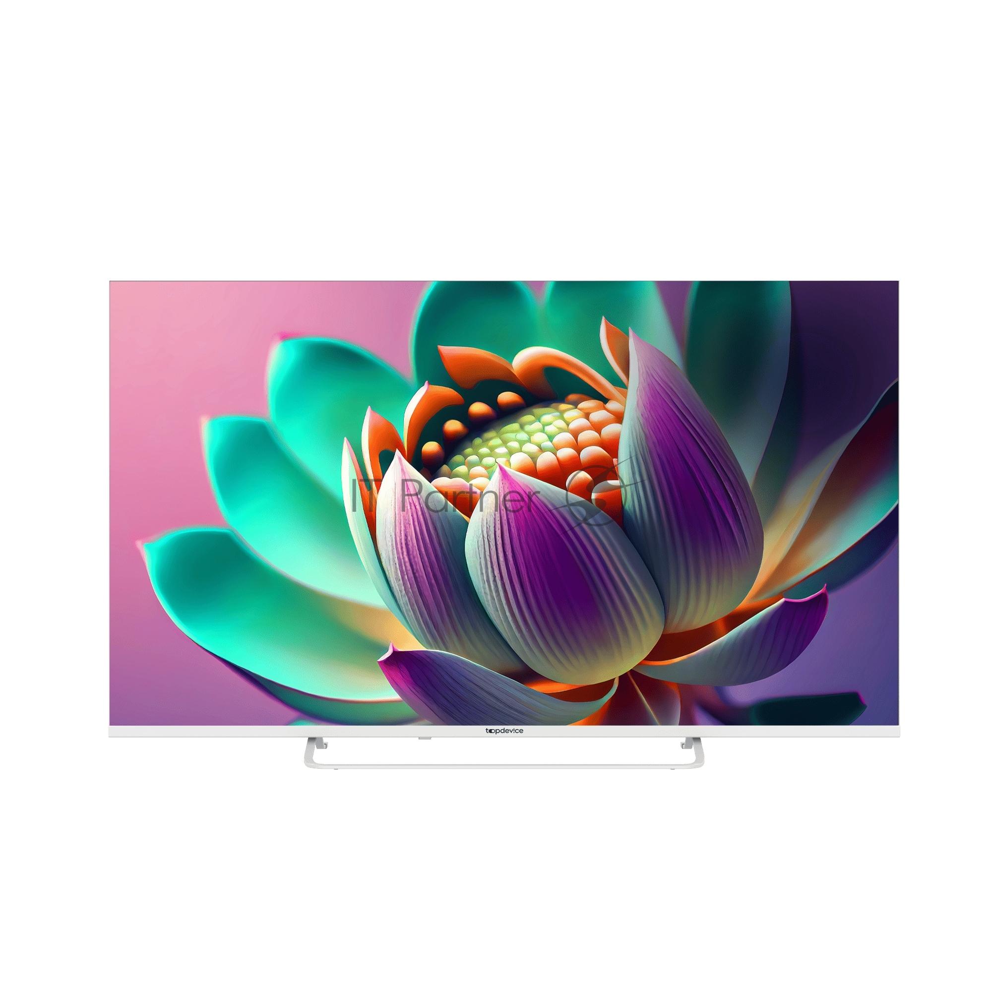 Телевизор TopDevice TDTV50CS07U_WE 50/UHD/VA/Smart YaOS/1,5-16Gb/BT/белый