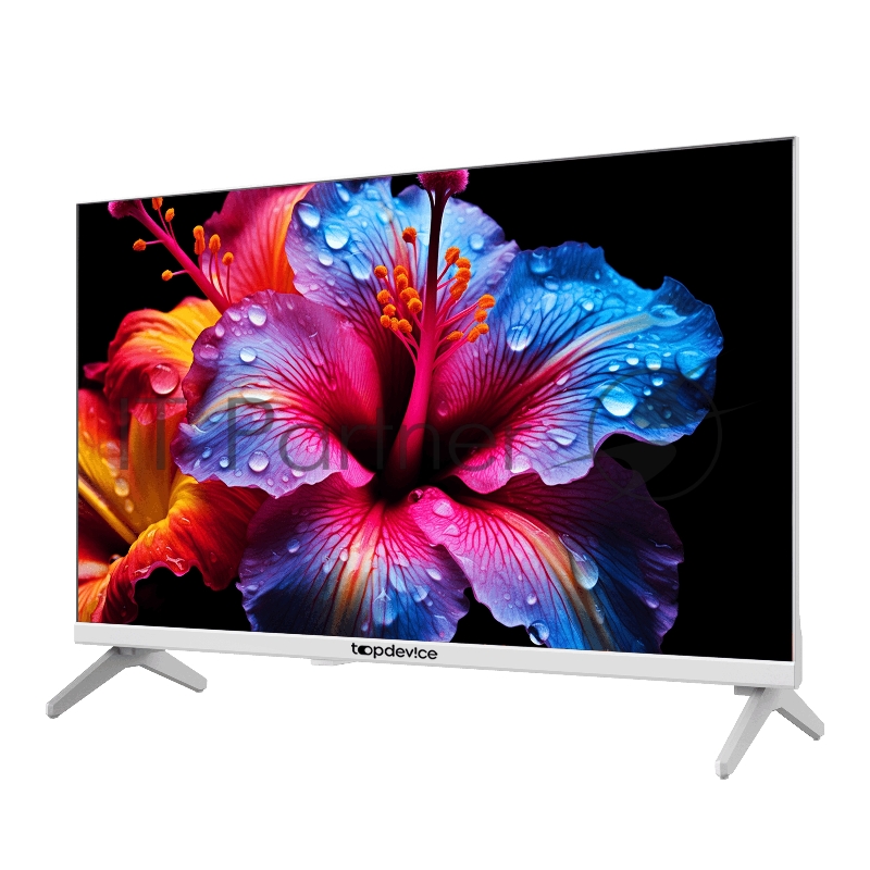 Телевизор TopDevice TDTV24CS08H_WE 24/HD/VA/Smart SalyutTV/1-8Gb/BT/белый