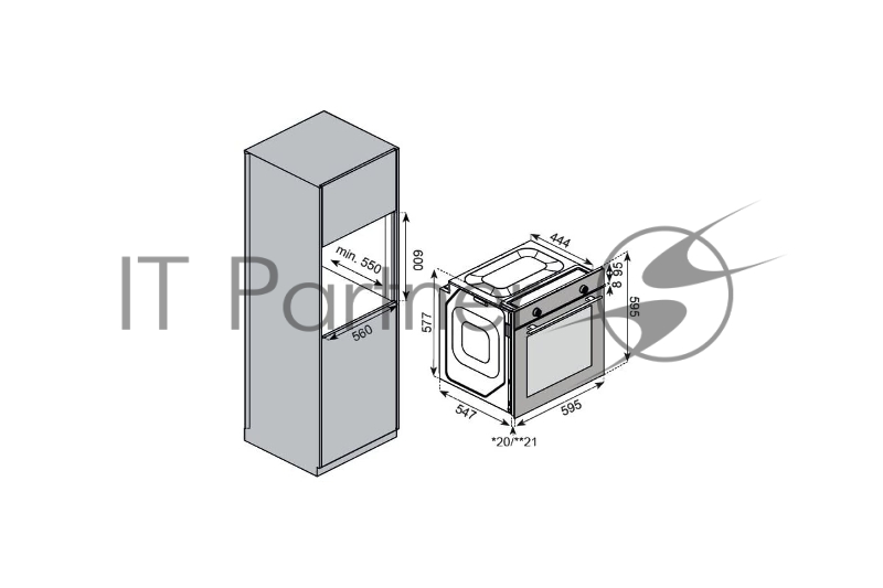Вытяжка Kuppersberg SR 610 ANT Silver