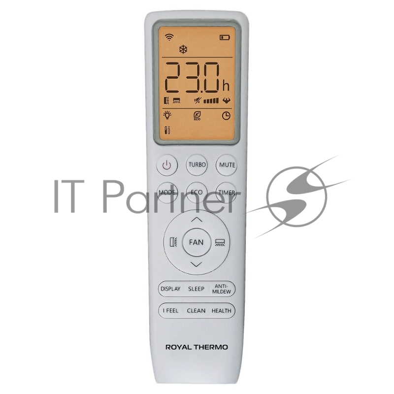 Блок внутренний мульти сплит-системы Royal Thermo MULTI COMBO ERP DC RTFMI/in-12HN8/black инвертор, 12000 BTU, 35 м², 27 дБ, охлаждение, обогрев, осушение, черный