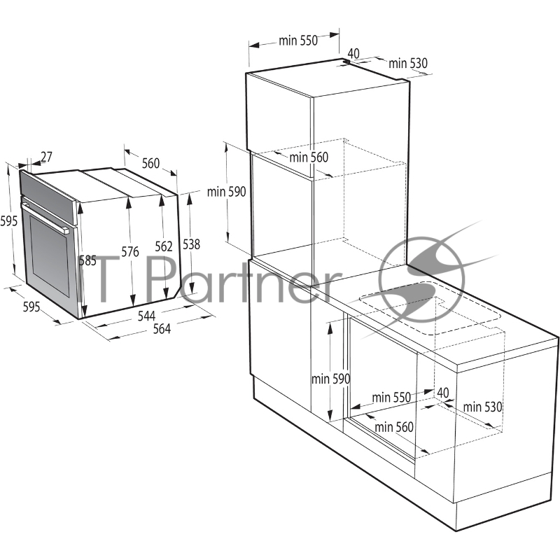 Духовой шкаф Gorenje BOS6737E20FBG