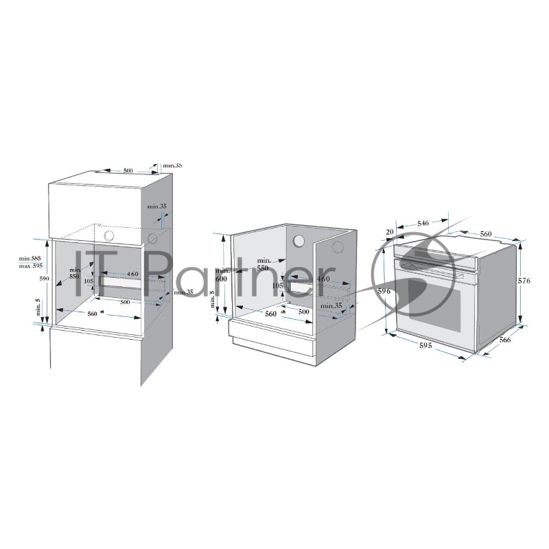 Духовой шкаф Kuppersberg HT 612 BX