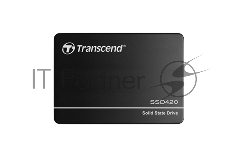 Твердотельный накопитель/ Transcend SSD SSD 420I, 1024GB, 2.5 7mm, SATA3, MLC, R/W 530/470MB/s, IOPs 75 000/75 000, TBW 2940, DWPD 2.6 (3 лет)