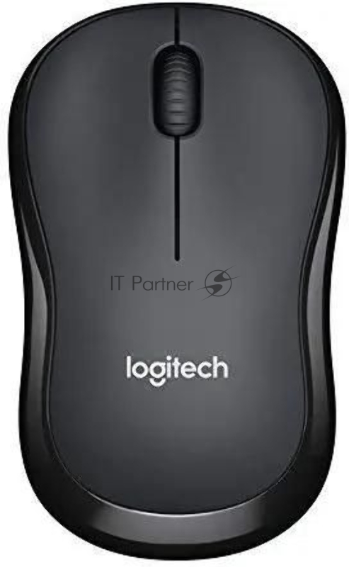 Мышь оптическая Logitech B175 черный 1000dpi беспров. USB для ноутбука 2but (910-004332)
