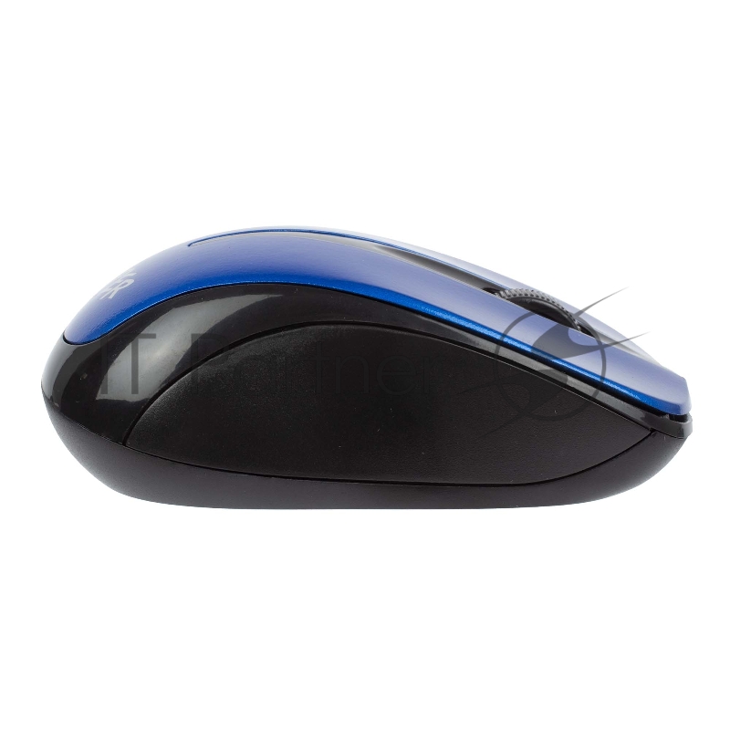 Мышь беспроводная HIPER HOMW-062 /1000 dpi/оптический/3 кнопки/USB-приемник/2,4 ГГц/батарея 2хААА/синий и черный (HOMW-062)