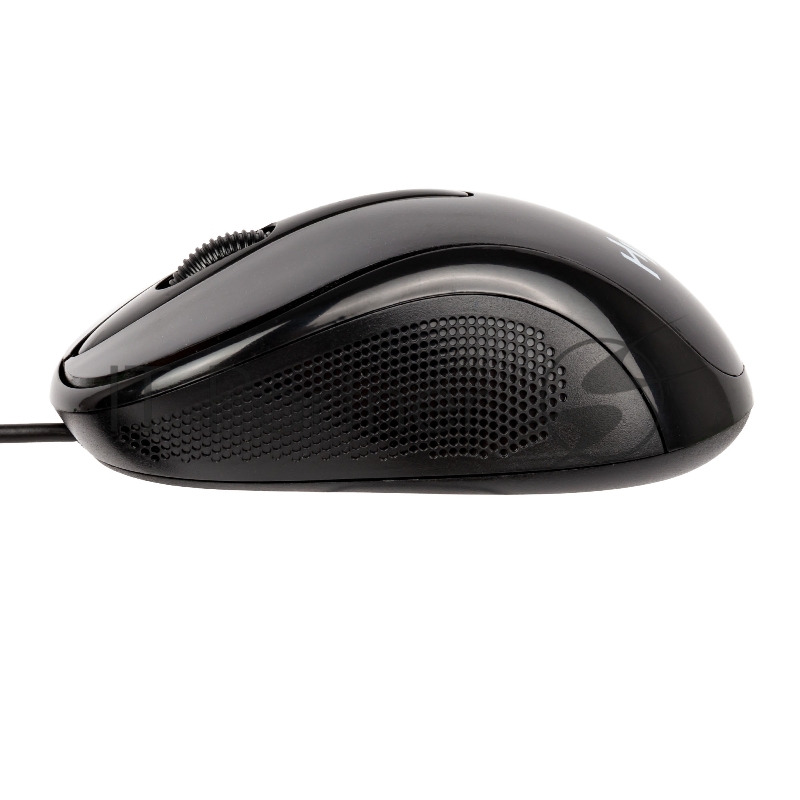 Мышь проводная HIPER HOM-031 /1000 dpi/оптический/3 кнопки/USB/кабель 1.5м/черный (HOM-031)