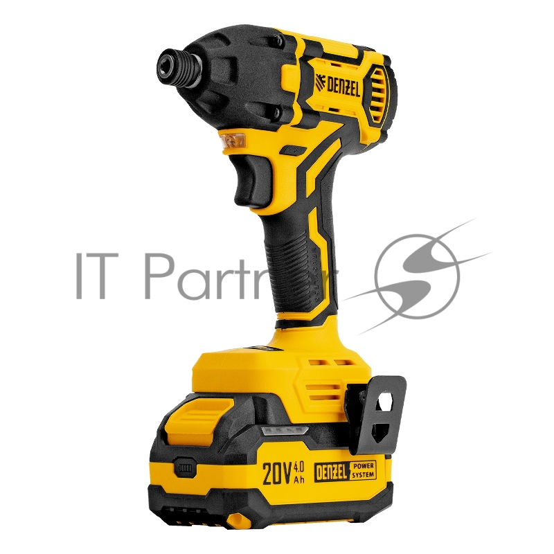 Винтоверт ударный аккумуляторный бесщет. CIDH-BL-20-270, Li-Ion, 20 В// Denzel
