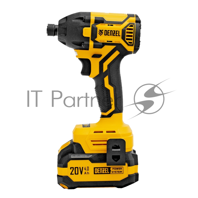 Винтоверт ударный аккумуляторный бесщет. CIDH-BL-20-270, Li-Ion, 20 В// Denzel