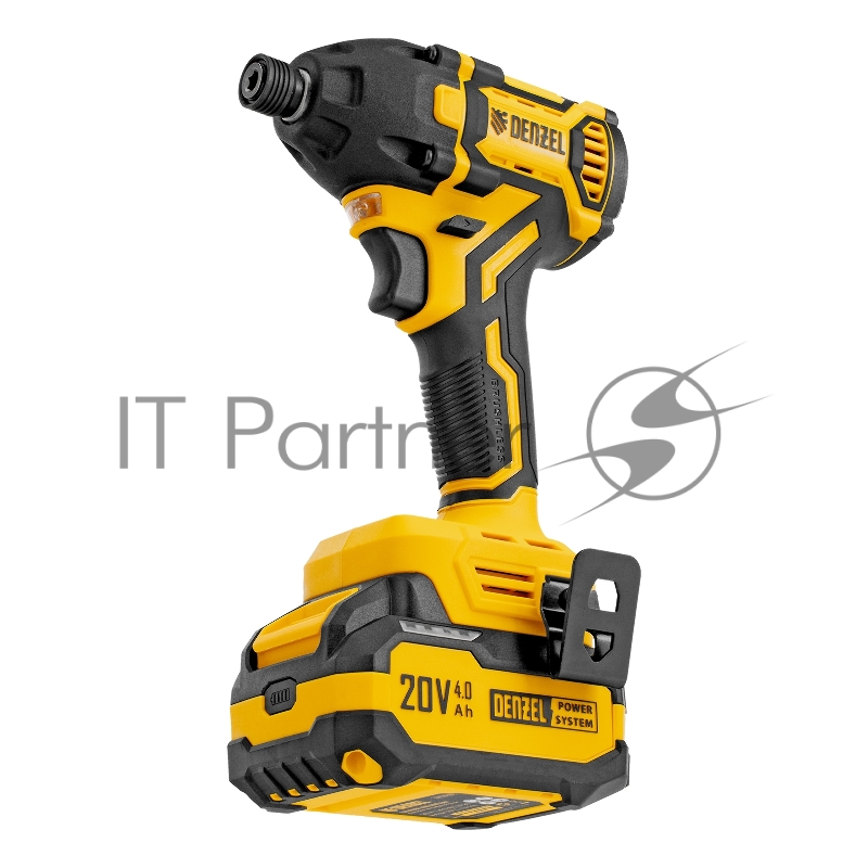 Винтоверт ударный аккумуляторный бесщет. CIDH-BL-20-270, Li-Ion, 20 В// Denzel