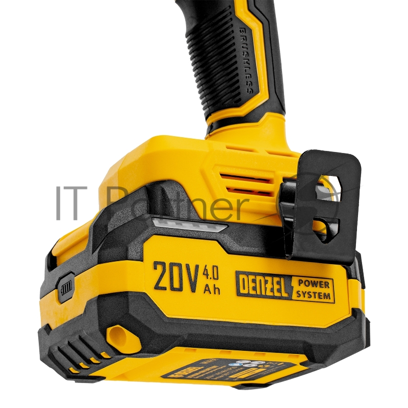 Гайковерт ударный аккумуляторный бесщет. CIWH-BL-20-350, Li-Ion, 20 В// Denzel