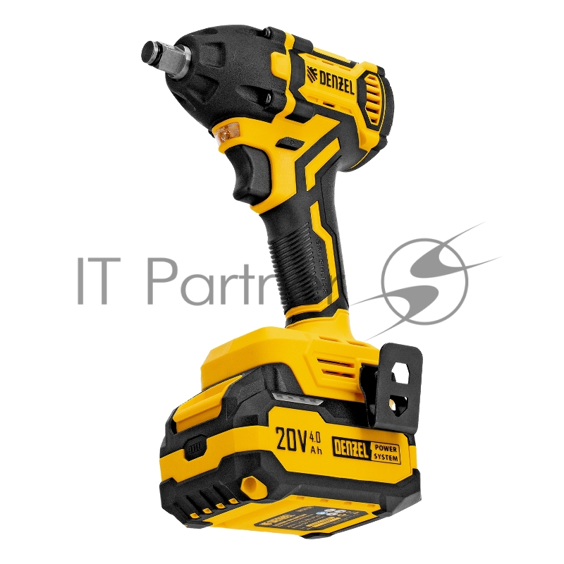 Гайковерт ударный аккумуляторный бесщет. CIWH-BL-20-350, Li-Ion, 20 В// Denzel