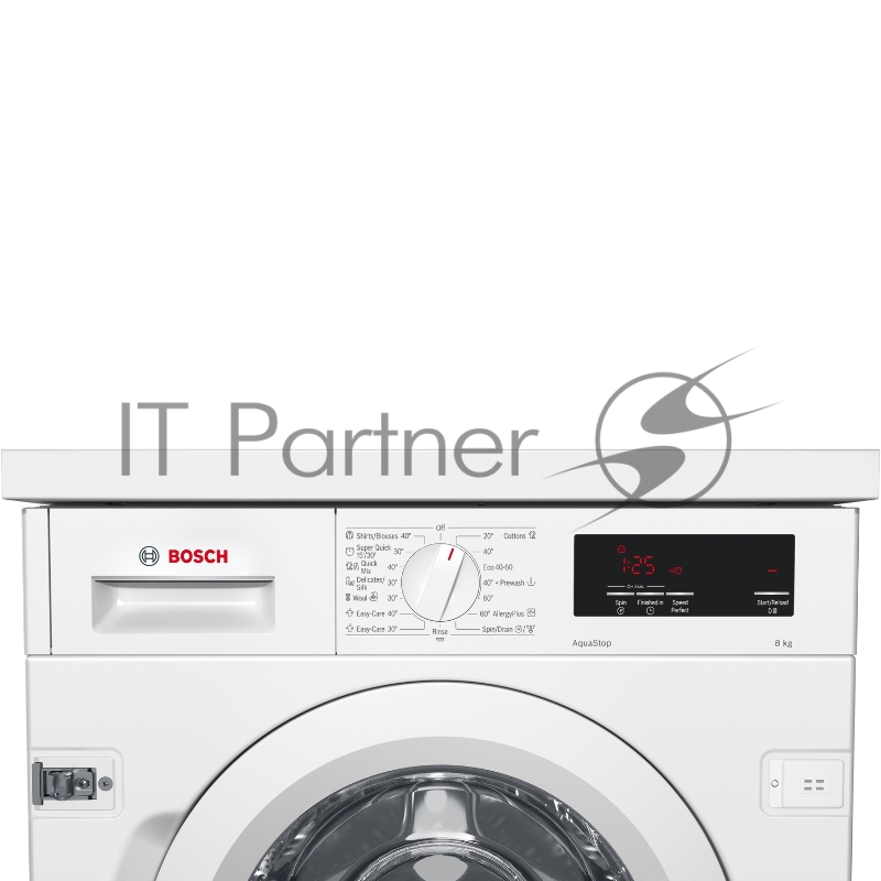 Стиральная машина встраиваемая Bosch WIW24342EU белый, загрузка фронтальная 7 кг, 1200 об/мин, класс: C