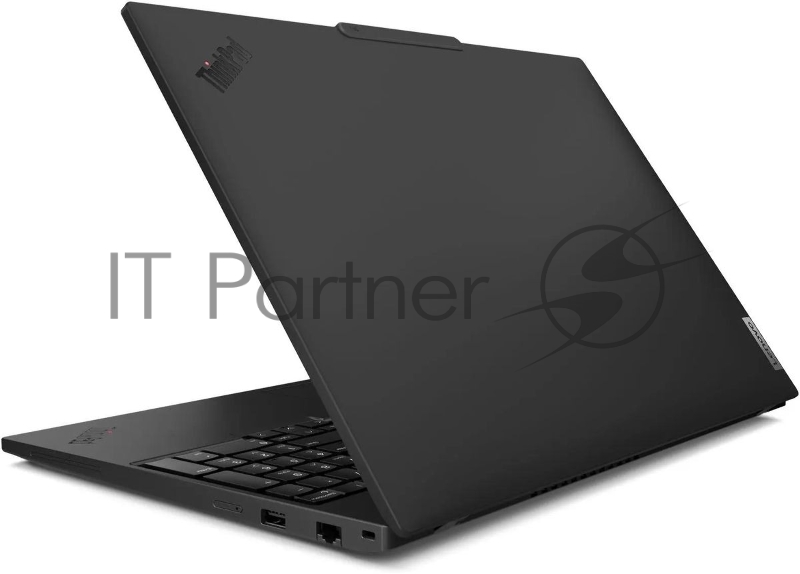 Ноутбук Lenovo ThinkPad T16 G3 Core Ultra 7 155U 16Gb SSD1Tb Intel Graphics 16 IPS WUXGA (1920x1200) Windows 11 Pro 64 black WiFi BT Cam (21MQS5X000)