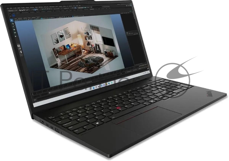 Ноутбук Lenovo ThinkPad P16s G3 черный Core Ultra 9 185H 64Gb SSD2Tb Intel Arc 16 OLED WQUXGA (3840x2400) Windows 11 Pro WiFi BT Cam (21KTS4H700)