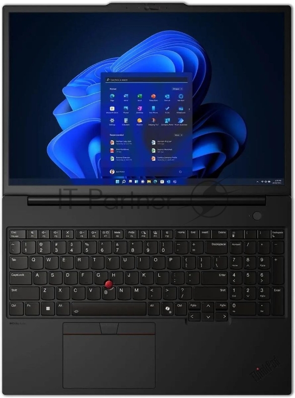 Ноутбук Lenovo ThinkPad P16s G3 черный Core Ultra 9 185H 32Gb SSD1Tb Intel Arc 16 IPS WUXGA (1920x1200) Windows 11 Pro WiFi BT Cam (21KTS4HA00)