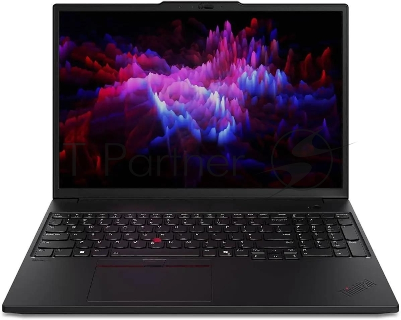 Ноутбук Lenovo ThinkPad P16s G3 черный Core Ultra 7 155H 32Gb SSD1Tb NVIDIA RTX 500 4Gb 16 OLED WQUXGA (3840x2400) Windows 11 Pro WiFi BT Cam (21KTS4HD00)