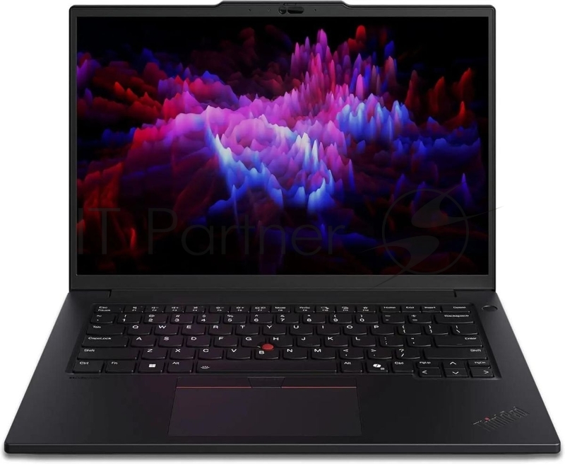 Ноутбук Lenovo ThinkPad P14s G5 черный Core Ultra 9 185H 64Gb SSD1Tb Intel Arc 14.5 IPS WQXGA (2560x1600) Windows 11 Pro WiFi BT Cam (21G3S5DS00)