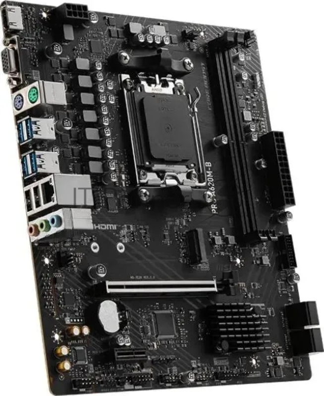 Материнская плата MSI PRO A620M-B AM5 2x DDR5 HDMI VGA 1x M.2