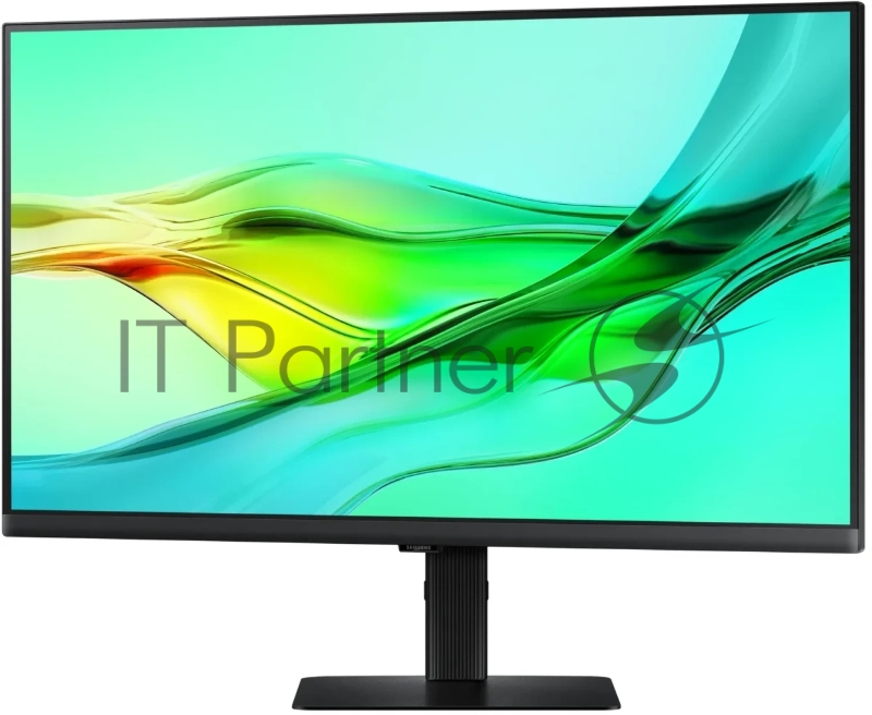 Монитор Samsung S24D604UAU 24 LCD IPS monitor, 2560x1440, 5(GtG)ms, 350 cd/m2, 100Hz, MEGA DCR (static 1000:1), 178°(V)/178°(H), DP (IN) DP (OUT) HDMI USB-C (90 Вт), USB 3.0x3Hub HAS, VESA 100x100 mm, внутренний БП, black