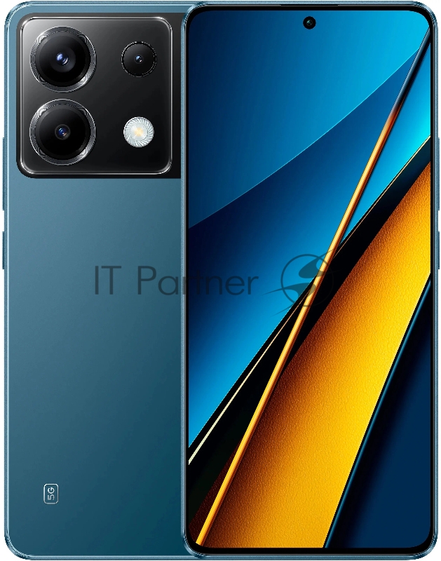 Смартфон POCO X6 5G, 12/256Gb, синий