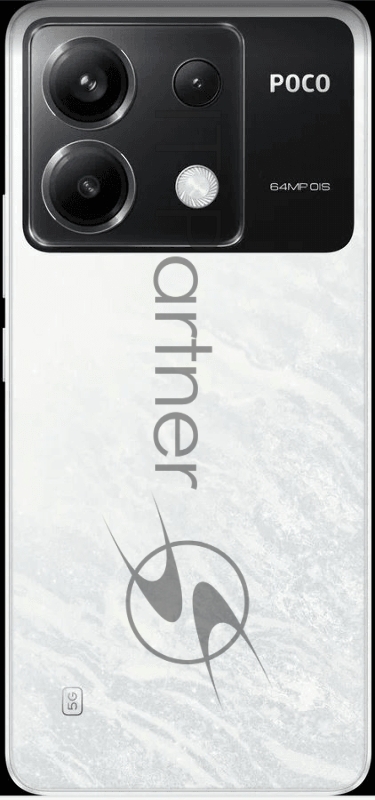 Смартфон POCO X6 5G, 12/256Gb, белый