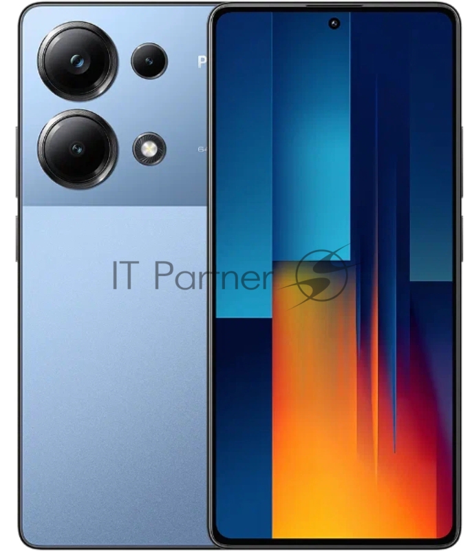 Смартфон POCO M6 Pro, 12/512Gb, синий