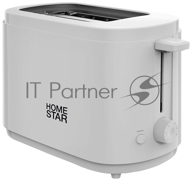 Тостер HOMESTAR HS-1050 белый, 750 Вт