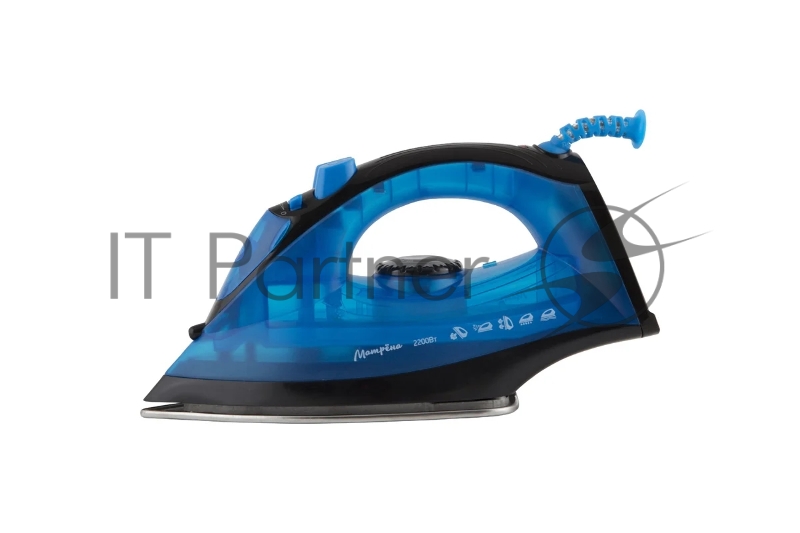 Утюг Матрёна MA-047 синий (2200Вт, пар, спрей, пар.удар, самооч., стальная подошва)