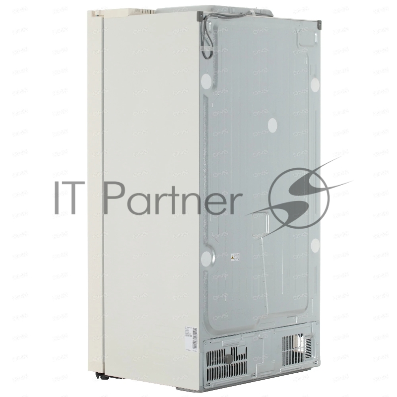 Холодильник LG GC-B257KEHW бежевый двухкамерный 422/206 л., морозилка слева, No Frost, Side by Side