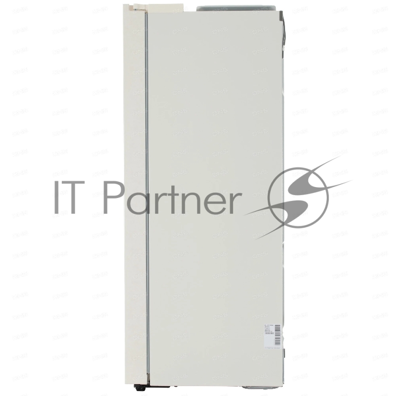 Холодильник LG GC-B257KEHW бежевый двухкамерный 422/206 л., морозилка слева, No Frost, Side by Side