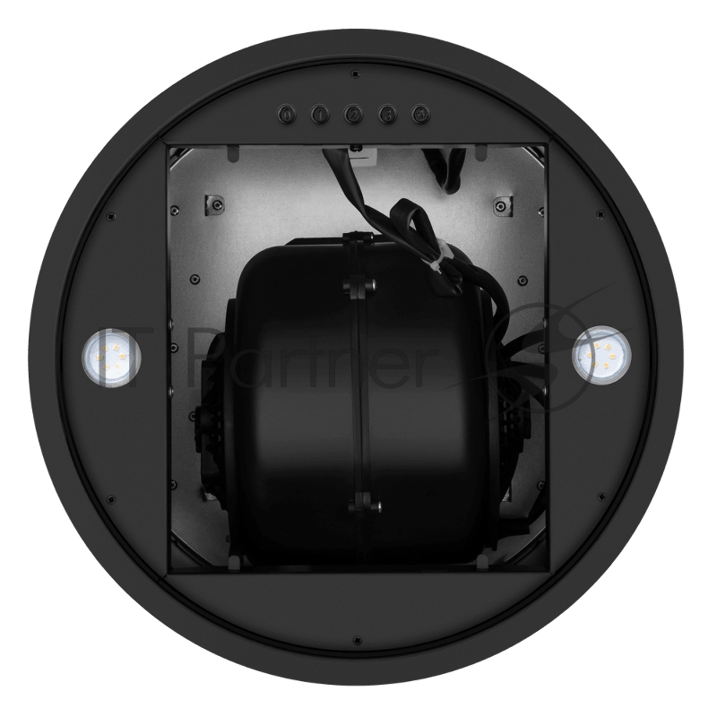 Кухонная вытяжка Maunfeld DRUM Wall 35 нержавеющая сталь