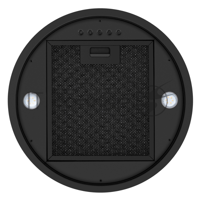 Кухонная вытяжка Maunfeld DRUM Wall 35 нержавеющая сталь